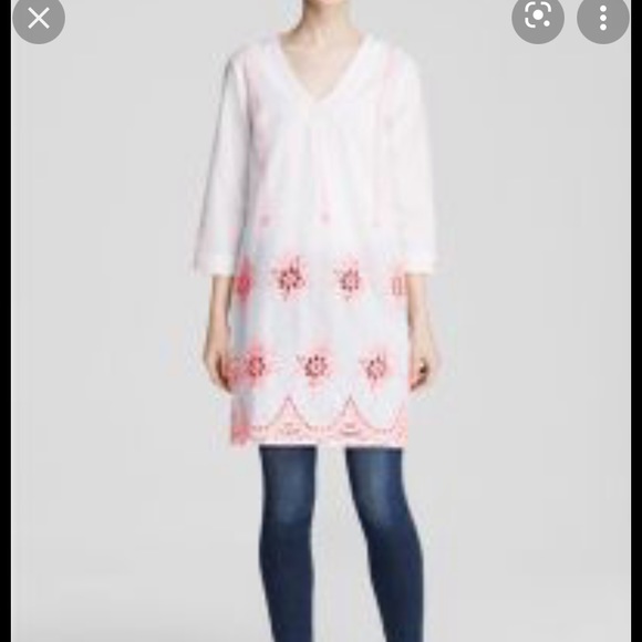 Moon & Meadow Bloomingdales embroider tunic dress - Picture 2 of 7